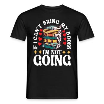 Lire des livres Rat de bibliothèque - T-shirt homme - noir - Devant - AI Model Male 178 light (178cm)