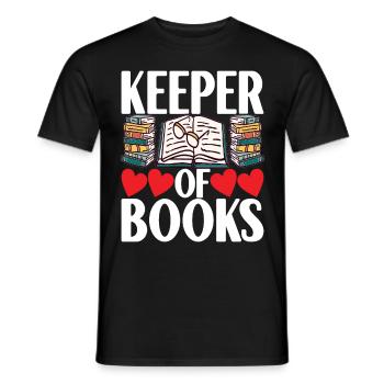 Bibliothèque de rats de bibliothèque de livres de lecture - T-shirt homme - noir - Devant - AI Model Male 178 light (178cm)