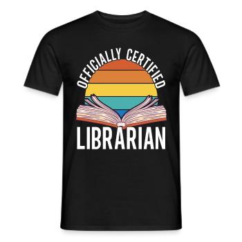 Lire des livres Rat de bibliothèque - T-shirt homme - noir - Devant - AI Model Male 178 light (178cm)
