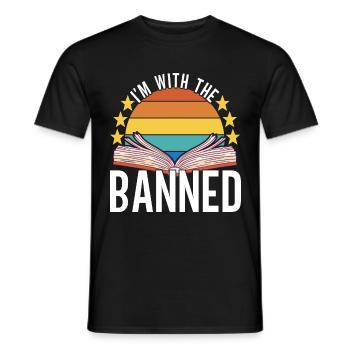 Lire des livres Rat de bibliothèque - T-shirt homme - noir - Devant - AI Model Male 178 light (178cm)