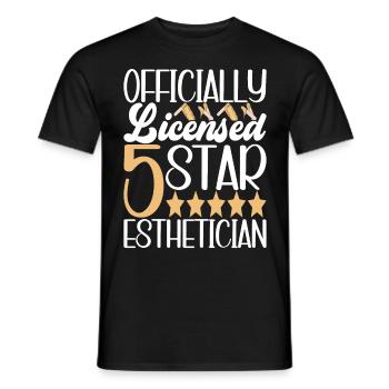 Kosmetikerin Kosmetik - Männer T-Shirt - Schwarz - Vorne - AI Model Male 178 light (178cm)