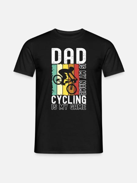 Bicycle cyclists - Men's T-Shirt - black