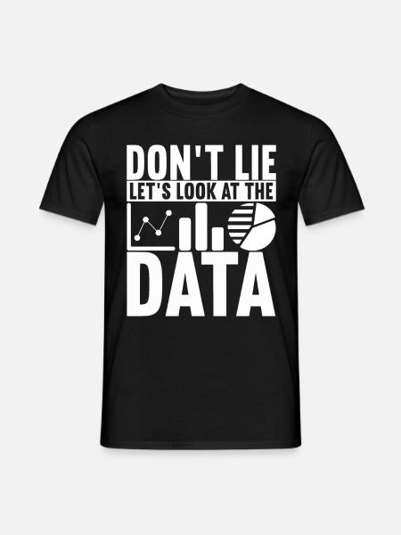 Data Scientist Data Analyst - Men's T-Shirt - black