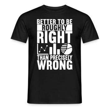 Analyste de données Data Scientist - T-shirt homme - noir - Devant - AI Model Male 178 light (178cm)