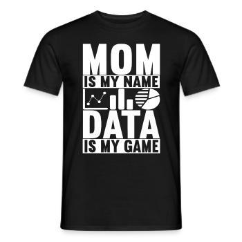 Analyste de données Data Scientist - T-shirt homme - noir - Devant - AI Model Male 178 light (178cm)