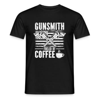 Waffenschmied | Schmieden Waffen Schmied Geschenke - Männer T-Shirt - Schwarz - Vorne - AI Model Male 178 light (178cm)