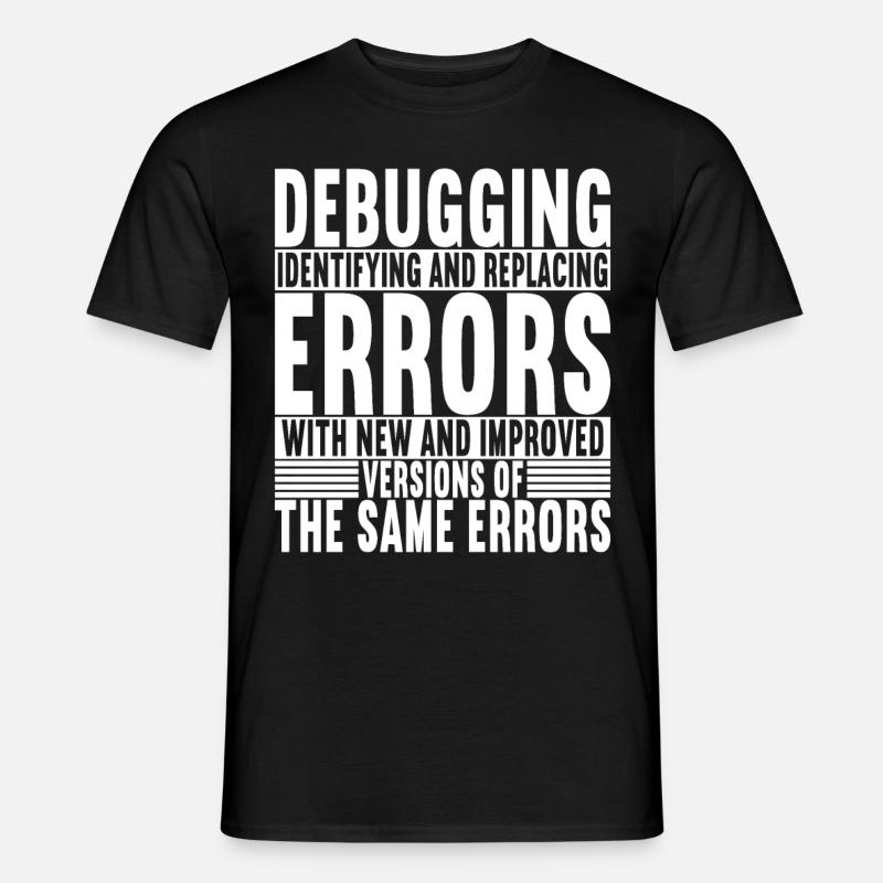 Programmeur Informaticien - T-shirt homme - noir
