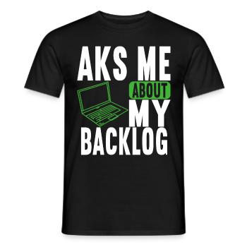 Programmeur Informaticien - T-shirt homme - noir - Devant - AI Model Male 178 light (178cm)