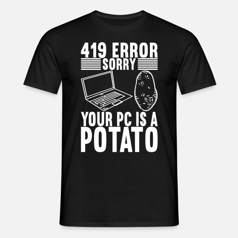 Programmer Computer Scientist - Men's T-Shirt - black