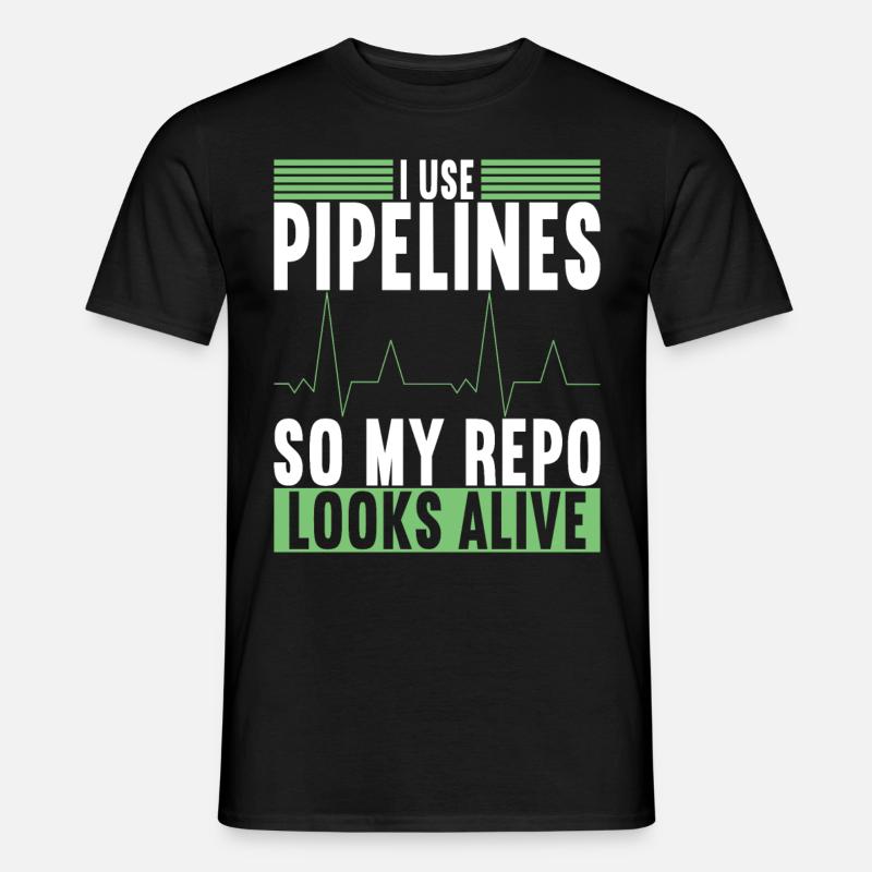 Programmierer Informatiker - Männer T-Shirt - Schwarz