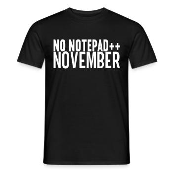 Programmeur Informaticien - T-shirt homme - noir - Devant - AI Model Male 178 light (178cm)
