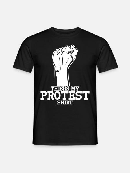Protest Rejection No No - Men's T-Shirt - black