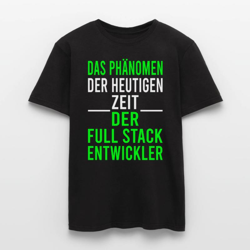 Informatik Programmierer Full Stack Entwickler Männer T-Shirt