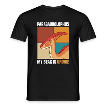 Dinosaurier Geschenke | Dino Kinder Geburtstage - Männer T-Shirt - Schwarz - Vorne - AI Model Male 178 light (178cm)