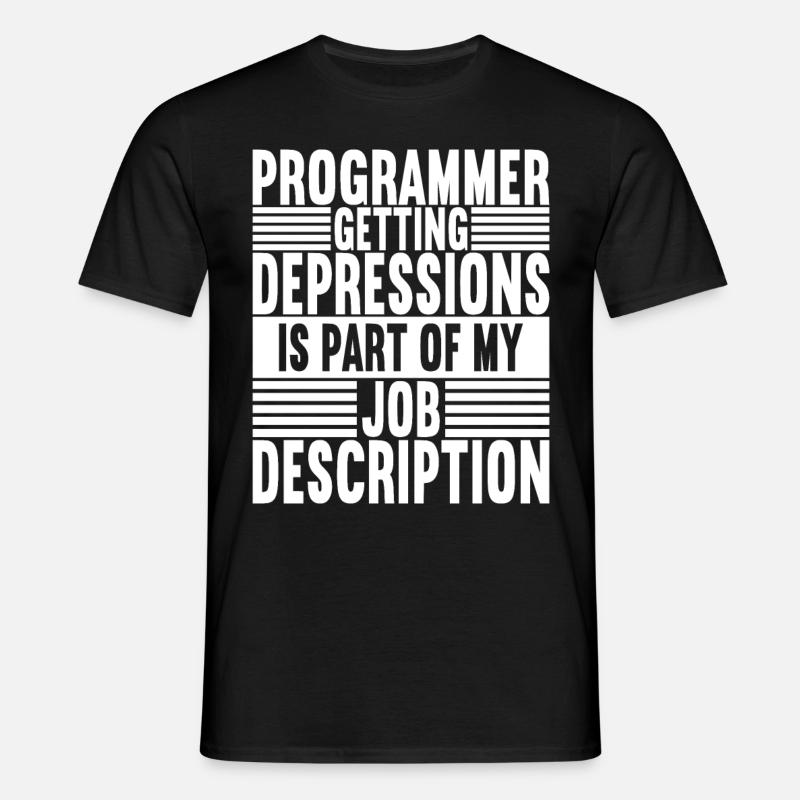 Programmer Computer Scientist - Men's T-Shirt - black