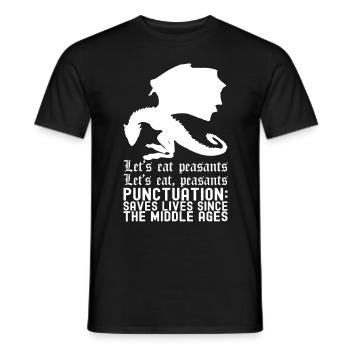 Ren Festival Renaissance Festival - T-shirt homme - noir - Devant - AI Model Male 178 light (178cm)
