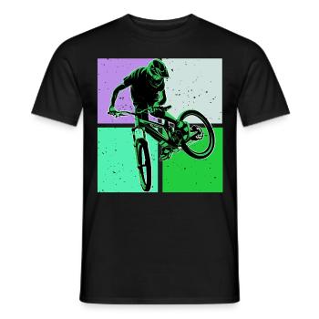 Unbenanntes Projekt 74 - Men's T-Shirt - black - Front - AI Model Male 178 light (178cm)