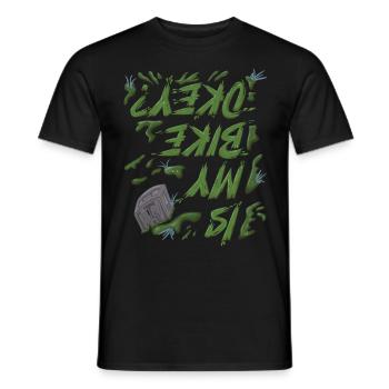 Unbenanntes Projekt 42 - T-shirt homme - noir - Devant - AI Model Male 178 light (178cm)