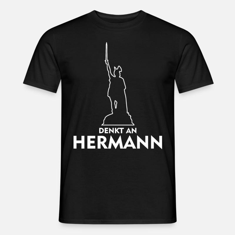 Hermann Monument Detmold Lippe - Men’s T-shirt - black