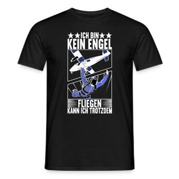 Fallschirmspringer Fallschirmsprung Skydiving - Männer T-Shirt - Schwarz - Vorne - AI Model Male 178 light (178cm)