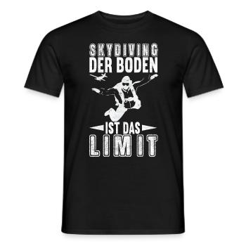 Fallschirmspringer Fallschirmsprung Skydiving - Männer T-Shirt - Schwarz - Vorne - AI Model Male 178 light (178cm)