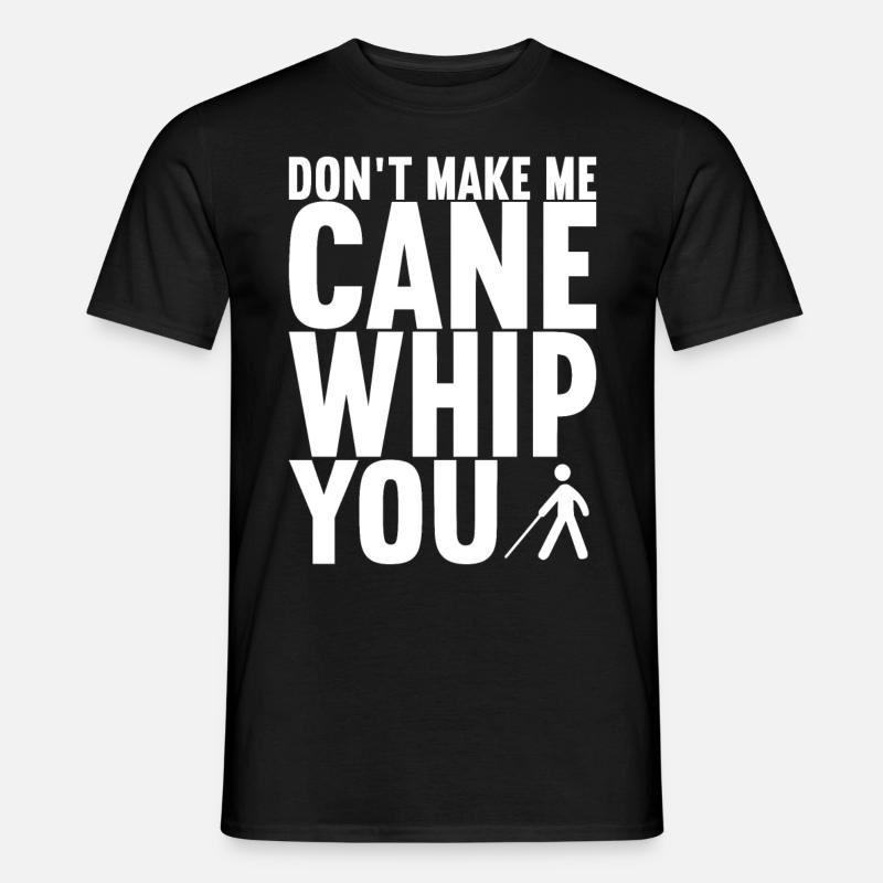 Blind Sehbehinderung - Männer T-Shirt - Schwarz