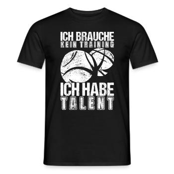 Boule Boulespieler - Männer T-Shirt - Schwarz - Vorne - AI Model Male 178 light (178cm)