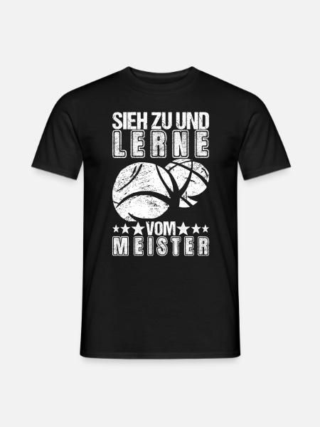 Boule Boulespieler - Männer T-Shirt - Schwarz