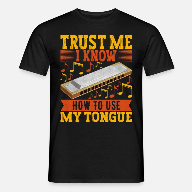 Harmonica Harmonica - Men’s T-shirt - black
