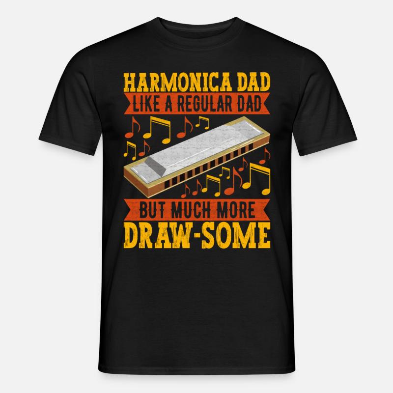 Harmonica Harmonica - Men’s T-shirt - black