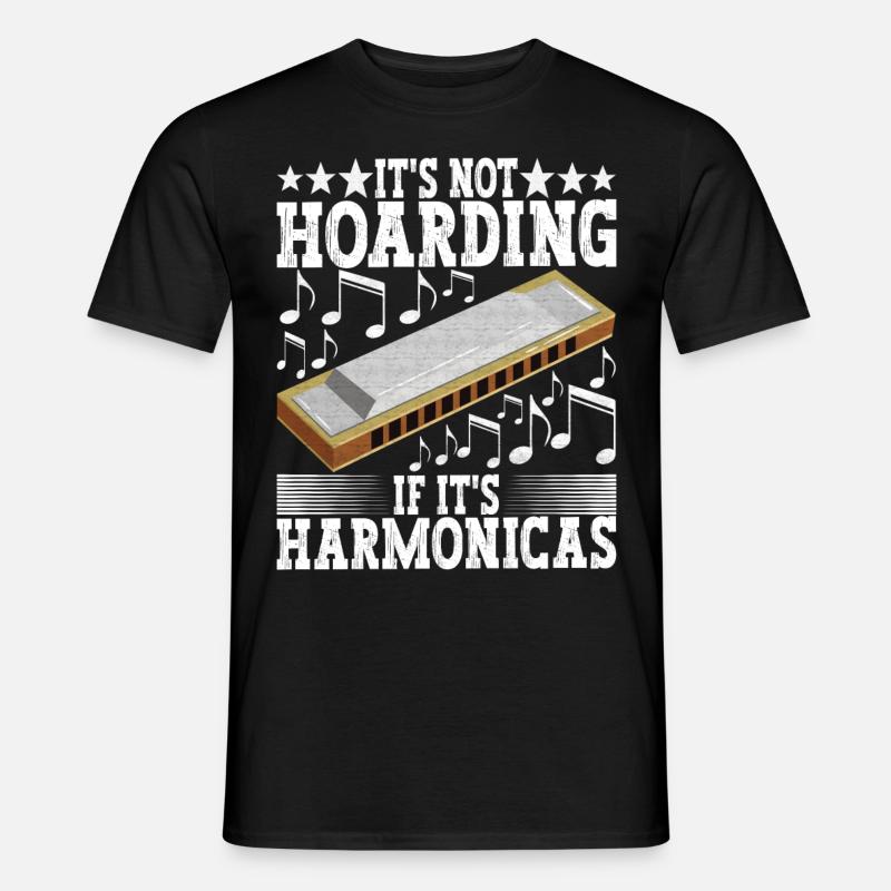 Harmonica Harmonica - Men’s T-shirt - black