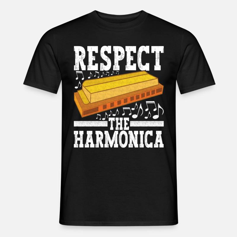 Harmonica Harmonica - Men’s T-shirt - black