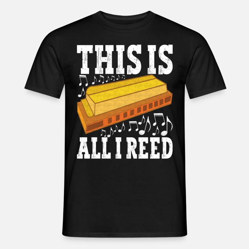 Harmonica Harmonica - Men’s T-shirt - black