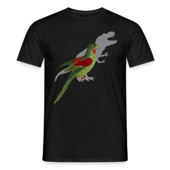 Sittich Lustiger Spruch - Männer T-Shirt - Schwarz - Vorne - AI Model Male 178 light (178cm)