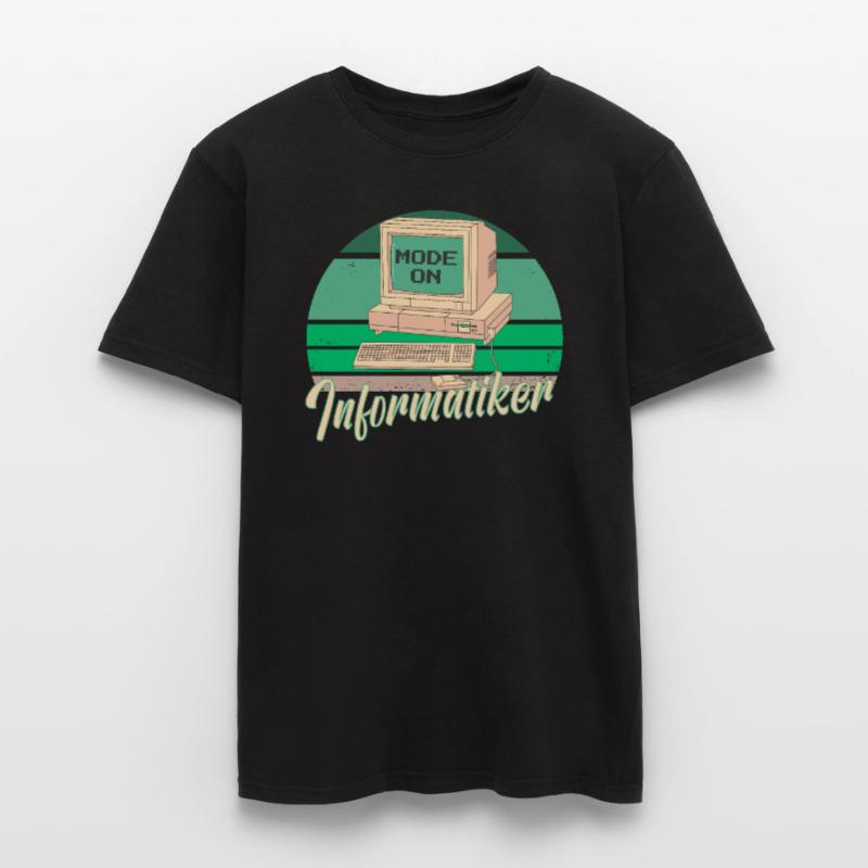 Computer Science Computer Programmer Father Dad Men's T-Shirt