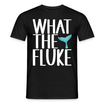 Whale Watchers - Men's T-Shirt - black - Front - AI Model Male 178 light (178cm)