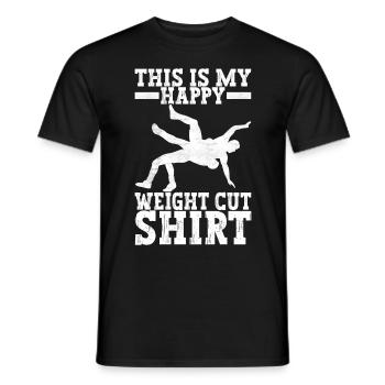 Lutte Lutteurs Lutteurs - T-shirt homme - noir - Devant - AI Model Male 178 light (178cm)