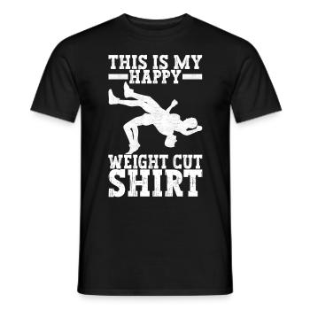 Wrestling Ringen Ringer - Männer T-Shirt - Schwarz - Vorne - AI Model Male 178 light (178cm)