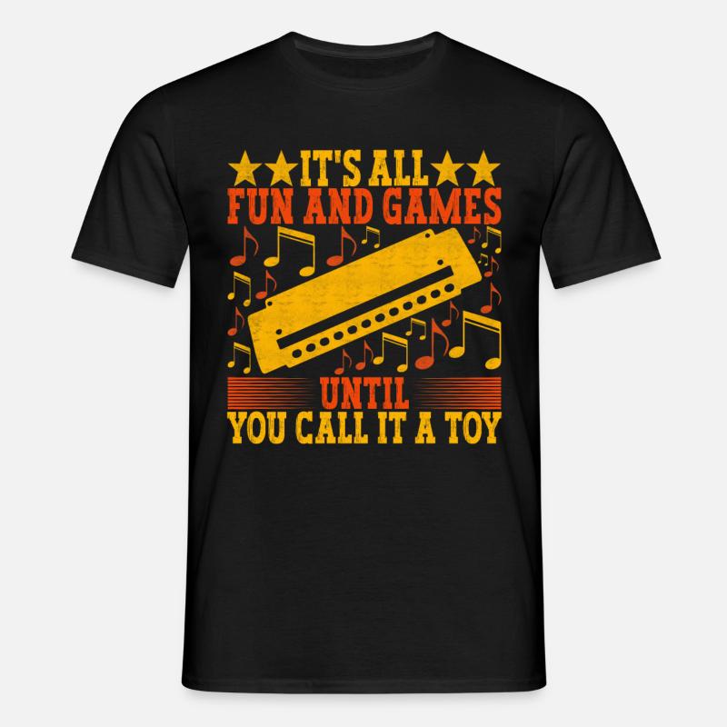 Harmonica Harmonica - T-shirt Homme - noir