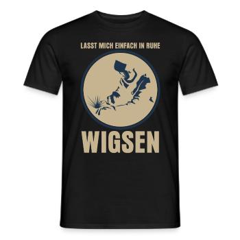 Schweißer Wigsen WIG Schweißen - Männer T-Shirt - Schwarz - Vorne - AI Model Male 178 light (178cm)