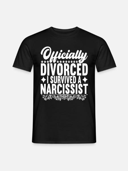 Divorce Divorced - Men's T-Shirt - black
