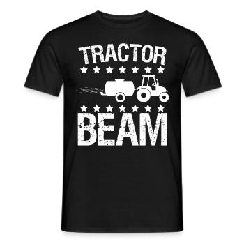 Farmer Tractor Tractor Farmer Farmer - Men's T-Shirt - black - Front - AI Model Male 178 light (178cm)