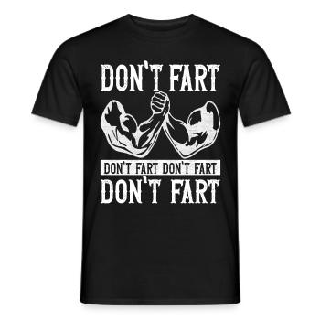 Armdrücken Armwrestling - Männer T-Shirt - Schwarz - Vorne - AI Model Male 178 light (178cm)