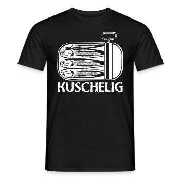 Sardine Hering Sardinen Heringe Fisch - Männer T-Shirt - Schwarz - Vorne - AI Model Male 178 light (178cm)