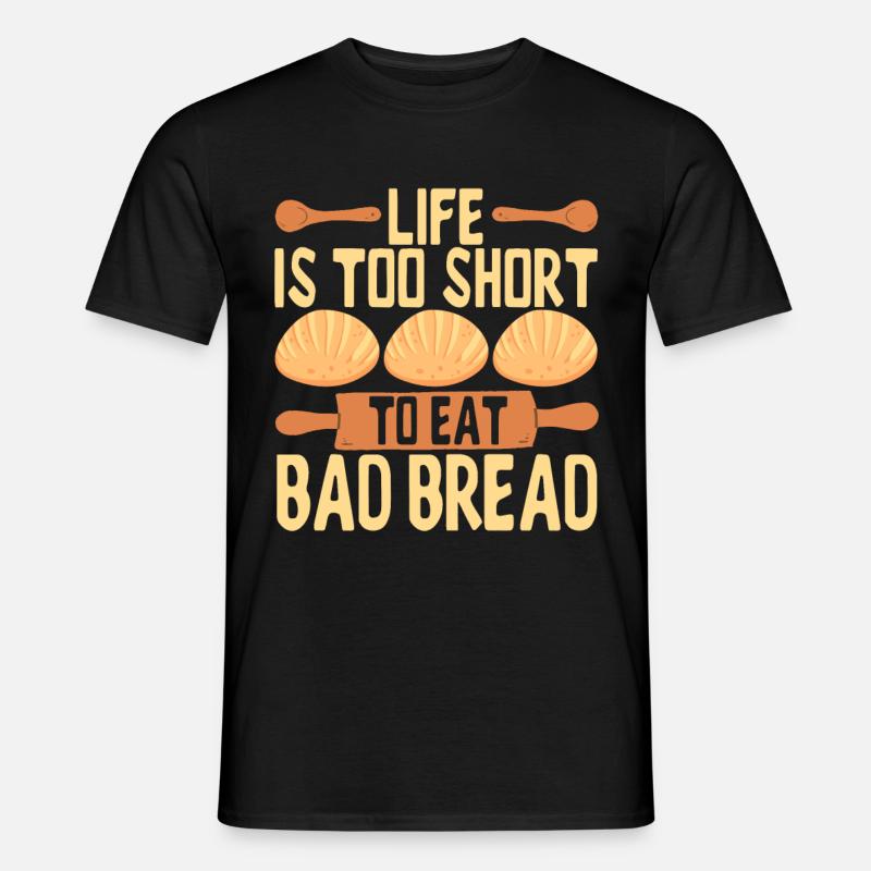 Baker Bakery Baking - Men's T-Shirt - black