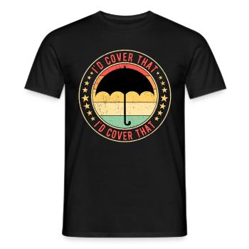 Versicherungsvertreter Versicherungskaufmann - Männer T-Shirt - Schwarz - Vorne - AI Model Male 178 light (178cm)