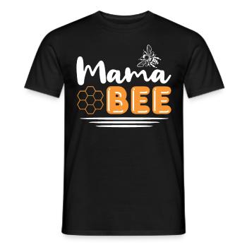 Maman Abeille - T-shirt homme - noir - Devant - AI Model Male 178 light (178cm)