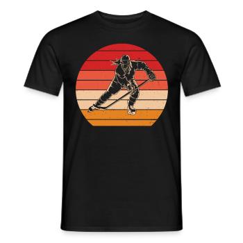Tais-toi et emmène-moi jouer au hockey - T-shirt homme - noir - Devant - AI Model Male 178 light (178cm)
