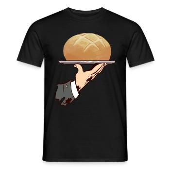 Bäcker Bäckerei Backen - Männer T-Shirt - Schwarz - Vorne - AI Model Male 178 light (178cm)