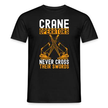 Grutier Grutier - T-shirt homme - noir - Devant - AI Model Male 178 light (178cm)